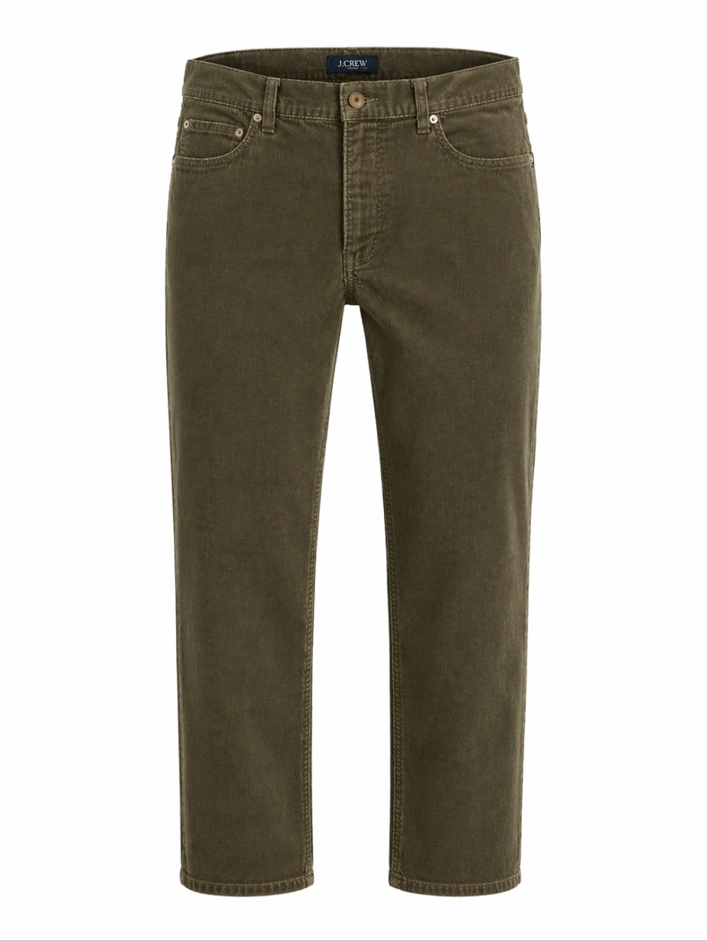 J. Crew Olive Corduroy Pants for Men